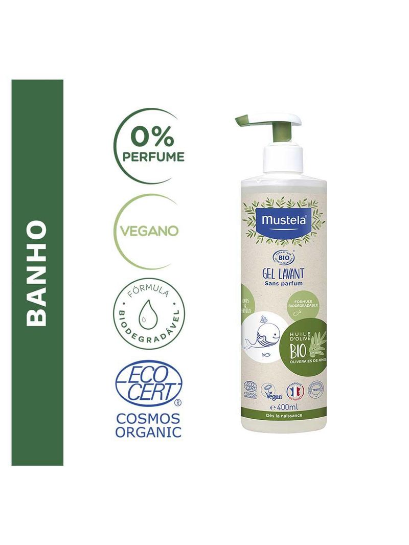 Gel lavante mustela bio