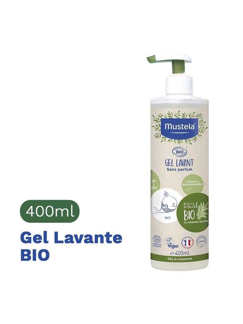 Gel lavante mustela bio