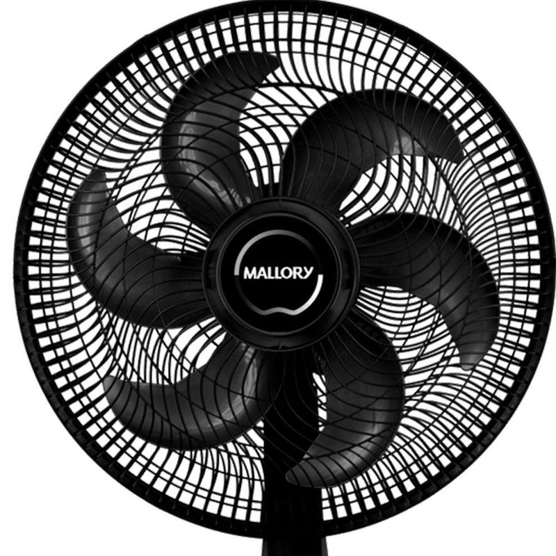 Ventilador 40cm Mallory Turbo Fresh Preto 110v