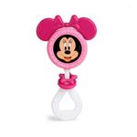 Chocalho E Mordedor Minnie Disney Rosa Bebê Meninas Elka Ros Rosa
