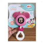 Chocalho E Mordedor Minnie Disney Rosa Bebê Meninas Elka Ros Rosa