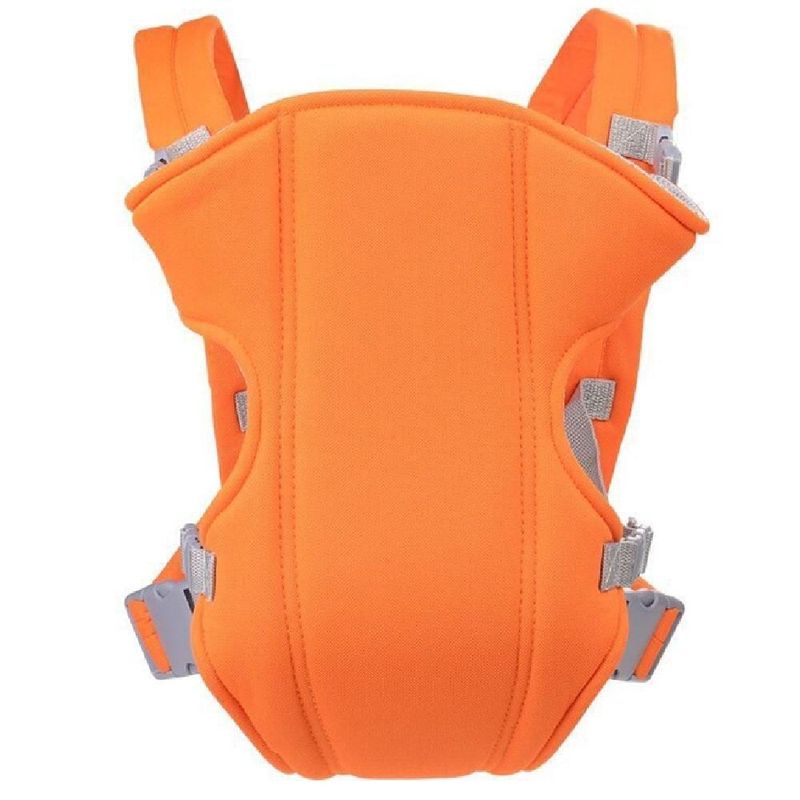 Canguru Baby Carriers Passeio Carregador Ergonomico Bebe Ate 15kg Ajustavel Conforto Laranja