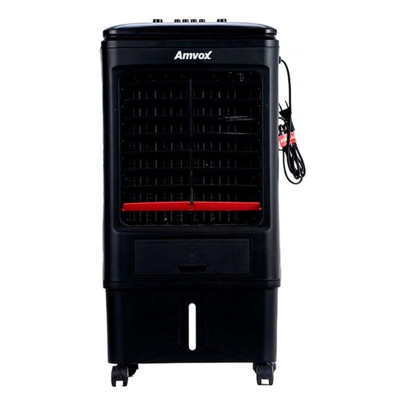 Climatizador De Ar Amvox Umidifica E Ventila 18L Preto 110V