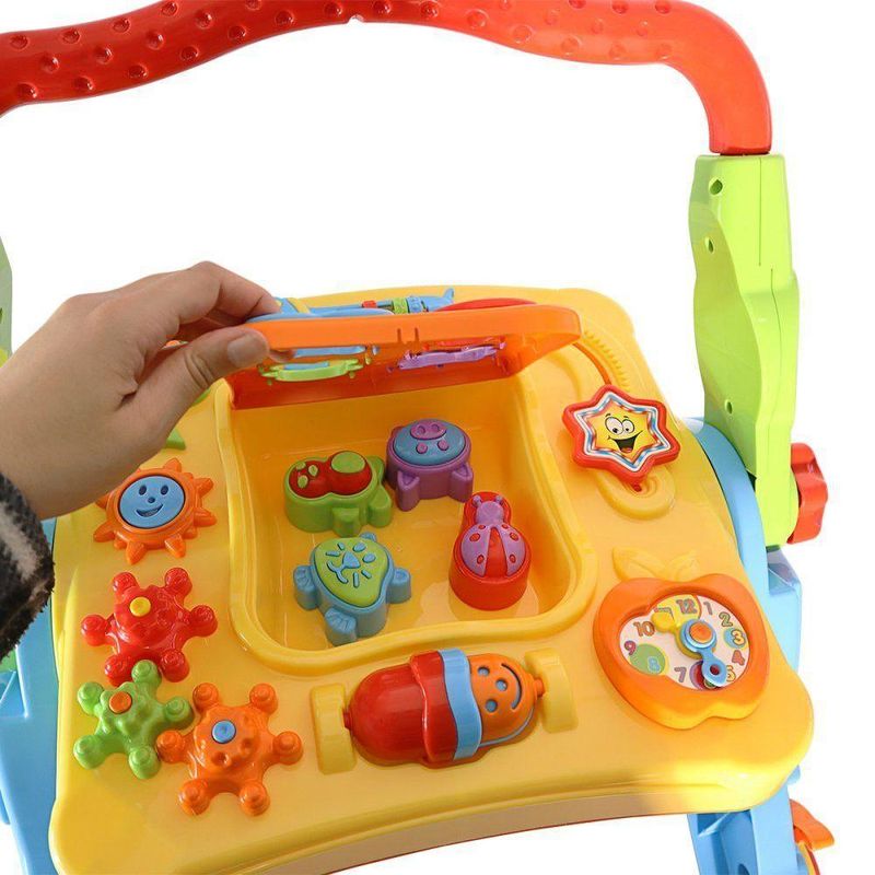 Andador E Mesa Didática 4 Em 1 Com Som