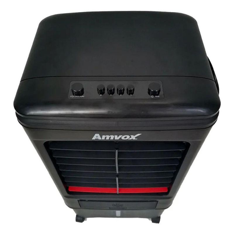 Climatizador De Ar Amvox Umidifica E Ventila 18L Preto 110V