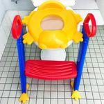 Troninho Assento Infantil Redutor De Vaso Sanitario Com Escada Sapinho