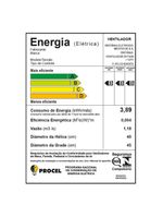 Ventilador Britânia 2 Em 1 Maxx Force Turbo 150W BVT400 110V