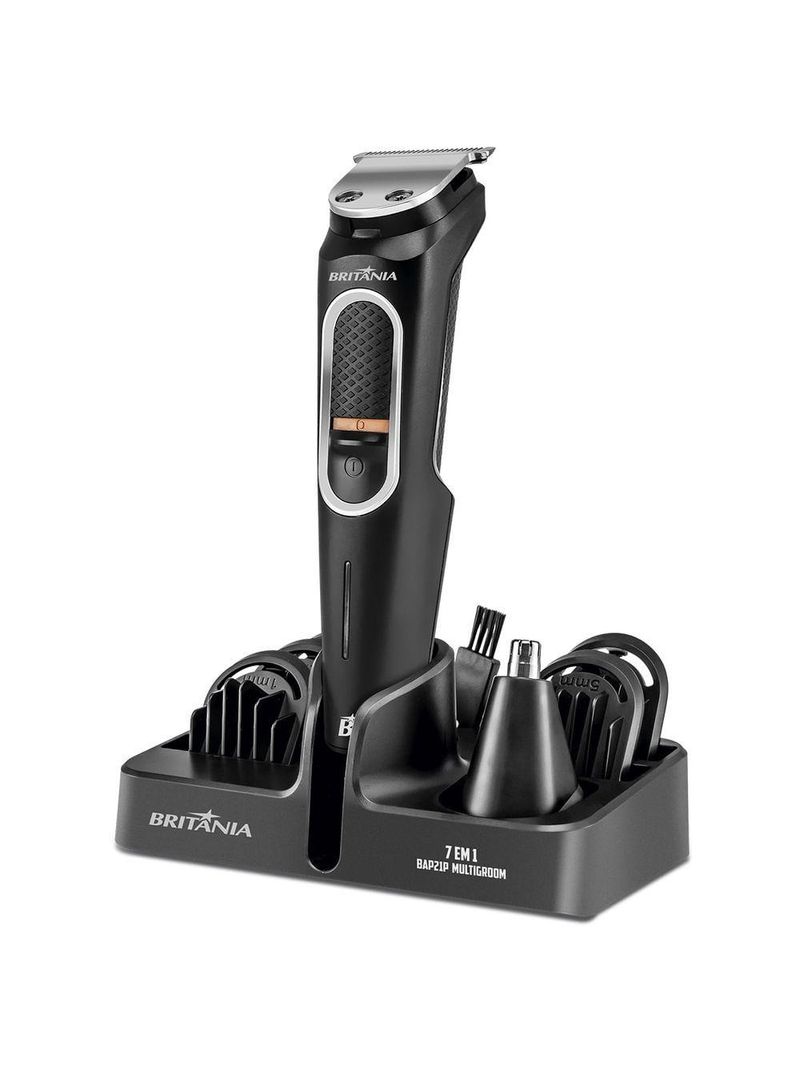 Aparador De Pelos Britânia BAP21P Multigroom 7 Em 1 Bivolt