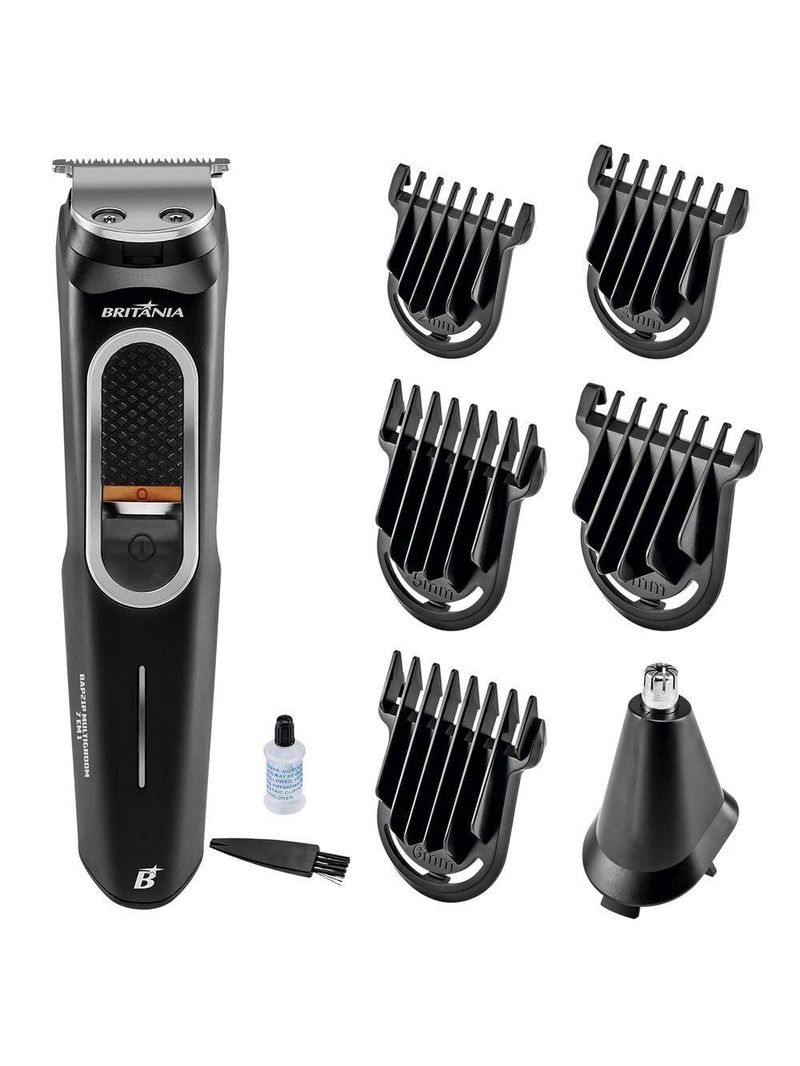 Aparador De Pelos Britânia BAP21P Multigroom 7 Em 1 Bivolt