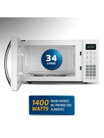 Micro-ondas 34l Mondial Mo-02-34-w 220v/60hz