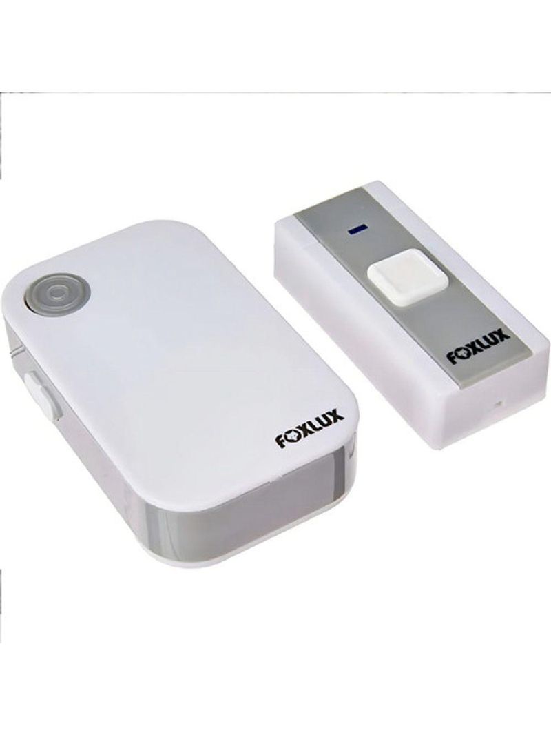 Campainha Sem Fio Fx Cad 6 36 Toques Foxlux Cor Branco 127v/220v