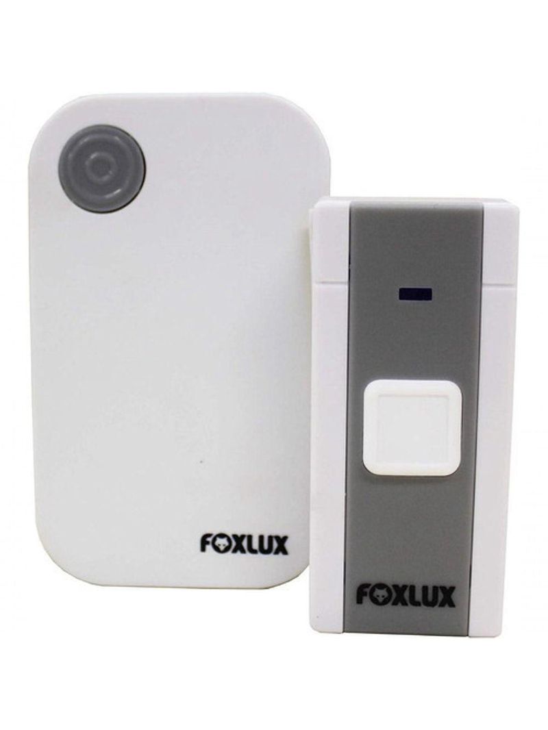 Campainha Sem Fio Fx Cad 6 36 Toques Foxlux Cor Branco 127v/220v