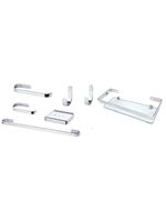 Suporte 2 Kits De Acessório Para Baneiro 14 Peças