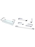 Suporte Kit De Acessório Para Banheiro 6 Peças
