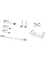 Suporte 1 Kit De Acessório 8 Peças Para Banheiro