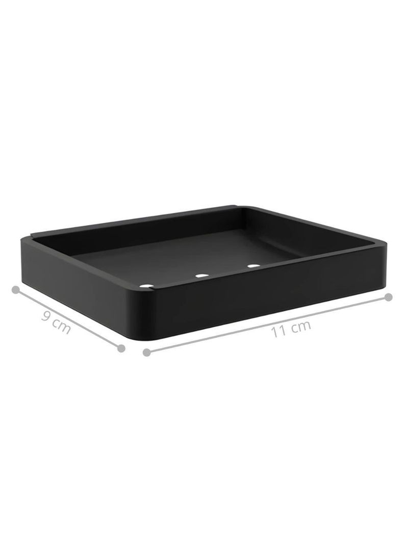 Suporte Kit De Acessório Para Banheiro 6 Peças Preto