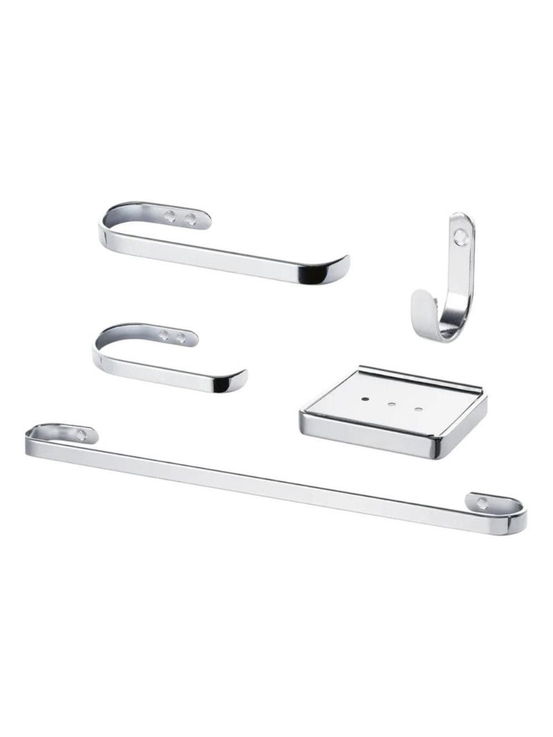 Suporte Kit Porta Toalha De Banho 60 Cm