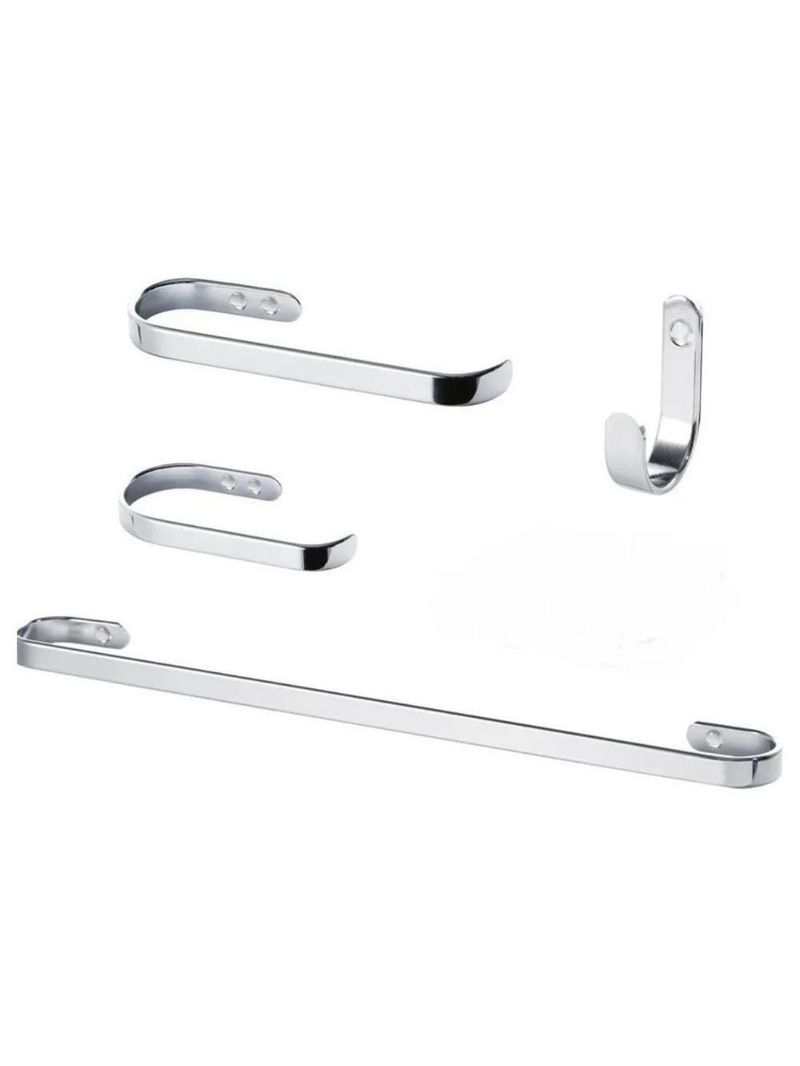 Suporte Kit De Acessórios Para Banheiro 4 Peças