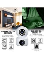 Câmera Babá Eletrônica Wi-fi 360° Full Hd 1080p