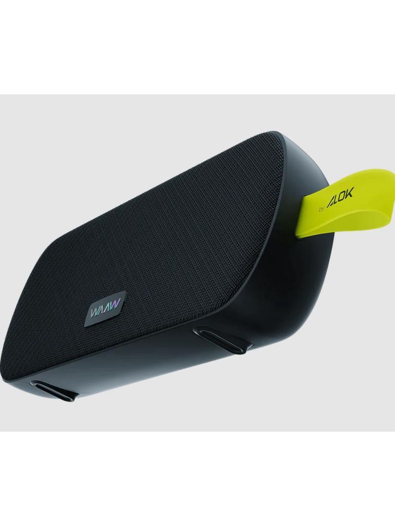 Caixa som  waaw by alok us 100sb bluetooth 10w rms ipx6 tws