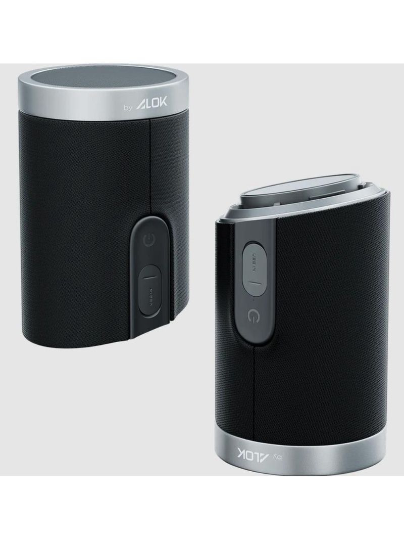 Caixa som  waaw by alok us 200sb duo bt res Água 20w rms tws