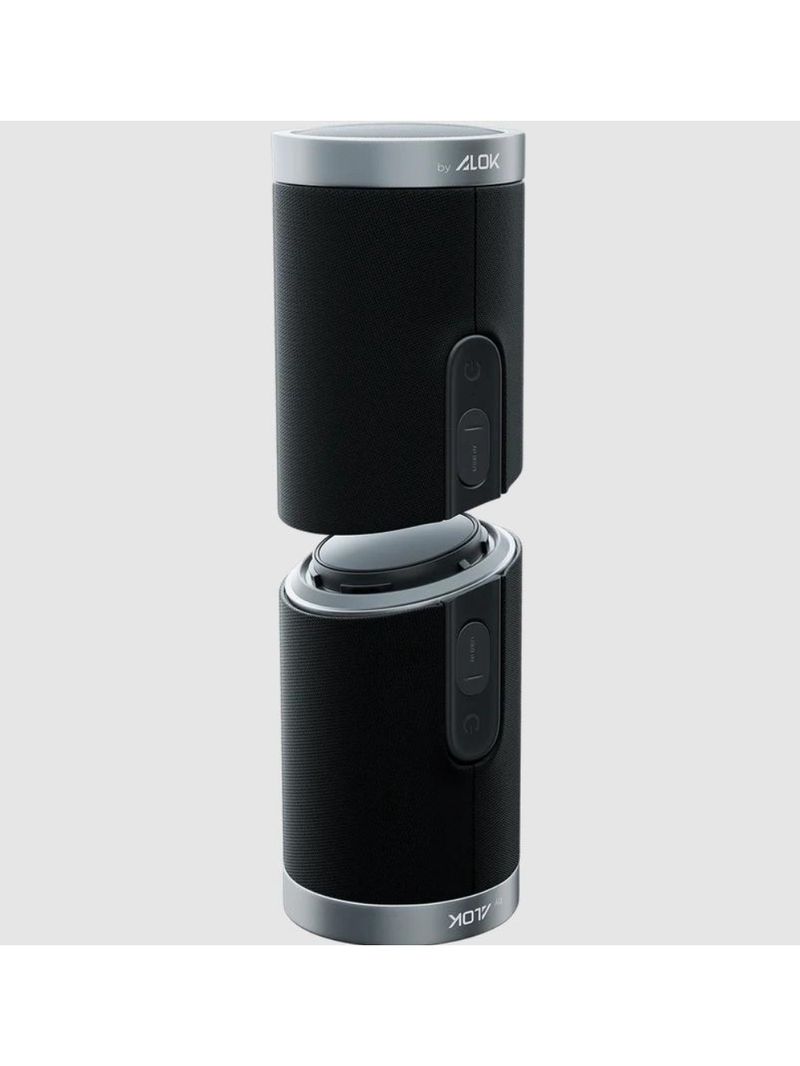 Caixa som  waaw by alok us 200sb duo bt res Água 20w rms tws
