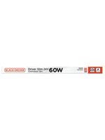 Fonte driver slim fita de led 100-240v 25a 60w black+decker