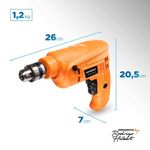 Furadeira Com Impacto Mondial - Fi-rh-01m 127v/60hz