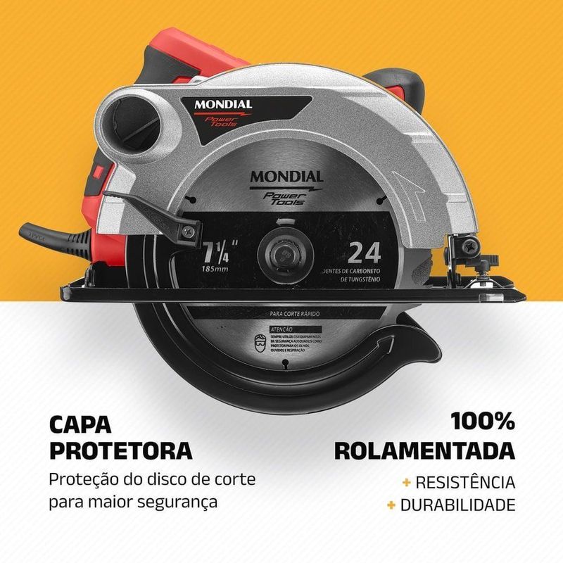 Serra Circular Mondial Power Tools 60hz Fsc-04 127V