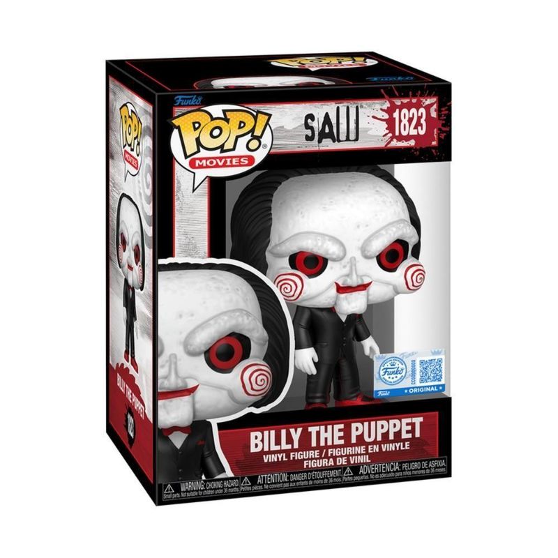 Boneco Funko Pop! Exclusivo Jogos Mortais - Boneco Billy