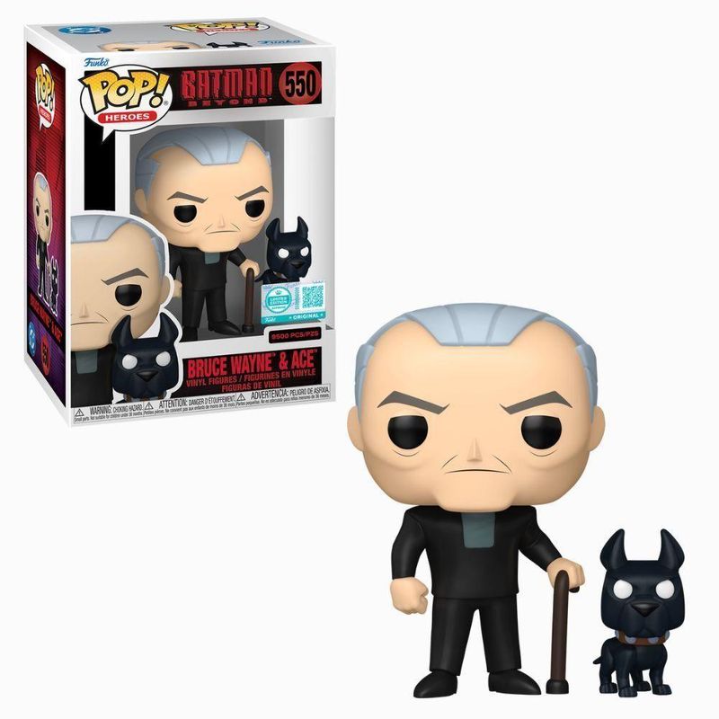 Boneco Funko Pop! Edltda Dc Batman Série Animada Wayne Velho
