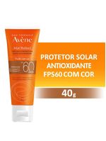 Protetor solar mat perfect fluido com cor fps60 - avène