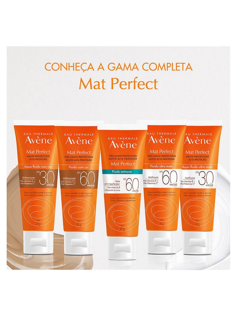 Protetor solar mat perfect com cor fps30 - avène