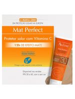 Protetor solar mat perfect com cor fps30 - avène