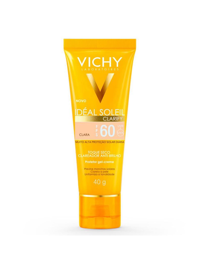 Idéal soleil clarify fps 60 vichy -  protetor solar