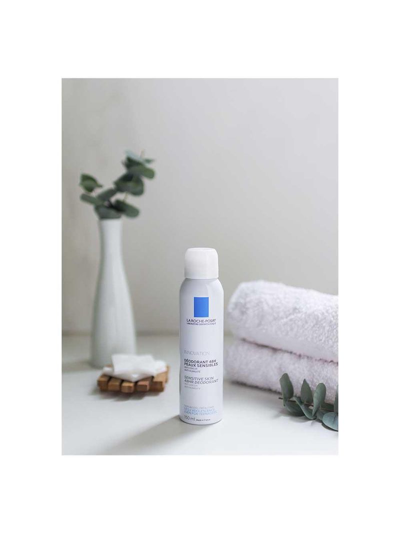 Desodorante aerossol la roche-posay - deo 48h para peles sensíveis