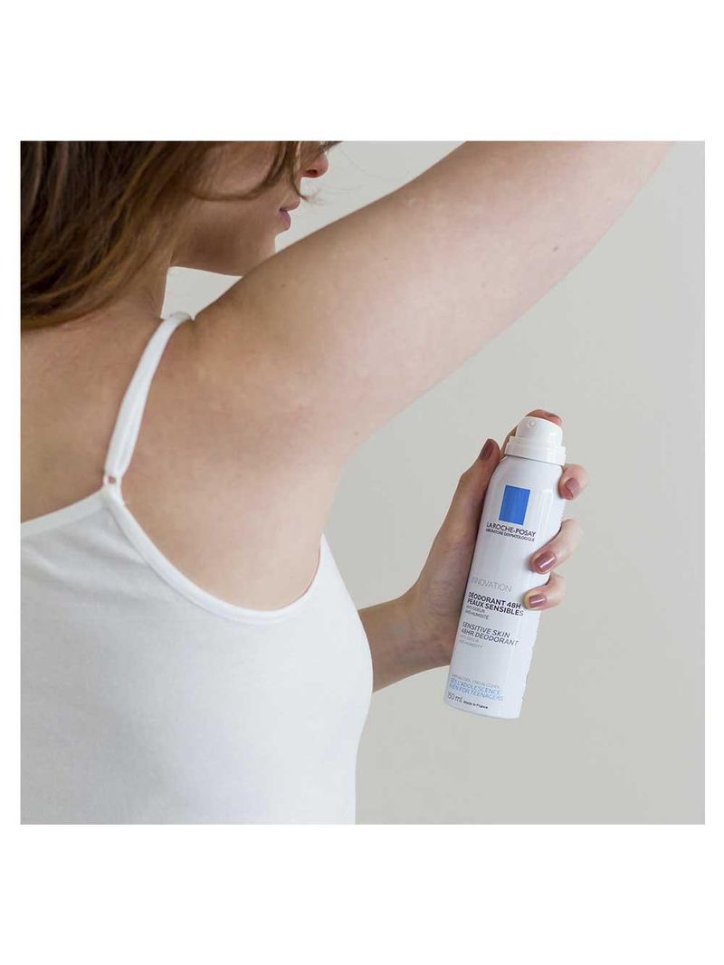 Desodorante aerossol la roche-posay - deo 48h para peles sensíveis