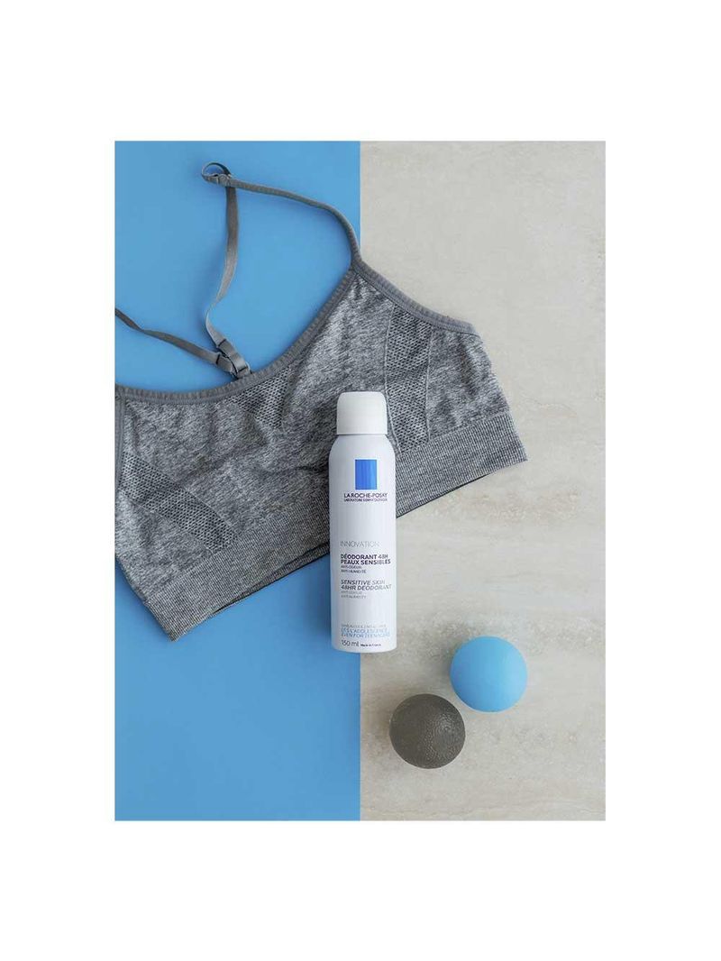 Desodorante aerossol la roche-posay - deo 48h para peles sensíveis