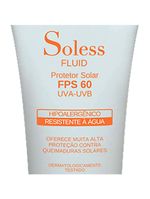 Soless fps 60 uva-uvb fluid natupele - protetor solar