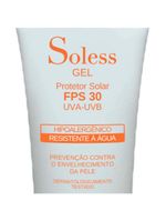 Soless gel fps 30 natupele - protetor solar