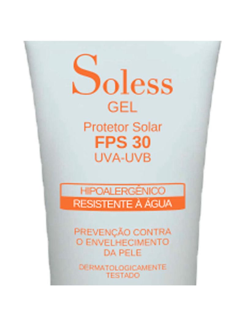 Soless gel fps 30 natupele - protetor solar