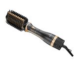 Escova secadora 2 cabeças gold ion argan 3d bivolt