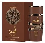 Asad bourbon lattafa eau de parfum masculino 100ml