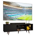 Rack para tv até 80 polegadas 160cm com pés torino madesa