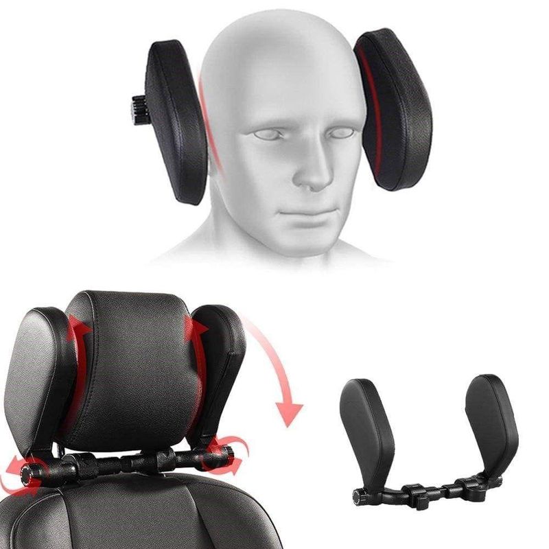 Travesseiro Encosto Cabeça Ergonômico Para Carro Conforto E Suporte Cervical Para Assento Carro