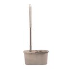 Mop giratório lyor de aço inox com balde plástico