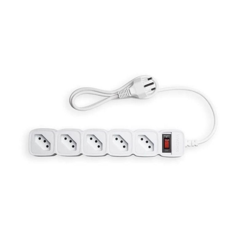 Protetor Eletrônico Intelbras Com 5 Tomadas Epe 205+