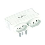 Multiplicador Usb Daneva 2 Usb 5v 1,5a 2 Tomadas