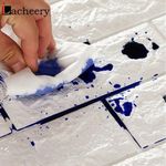 Papel Parede 3d Tijolinho Branco Placa Auto Adesivo 77x70cm