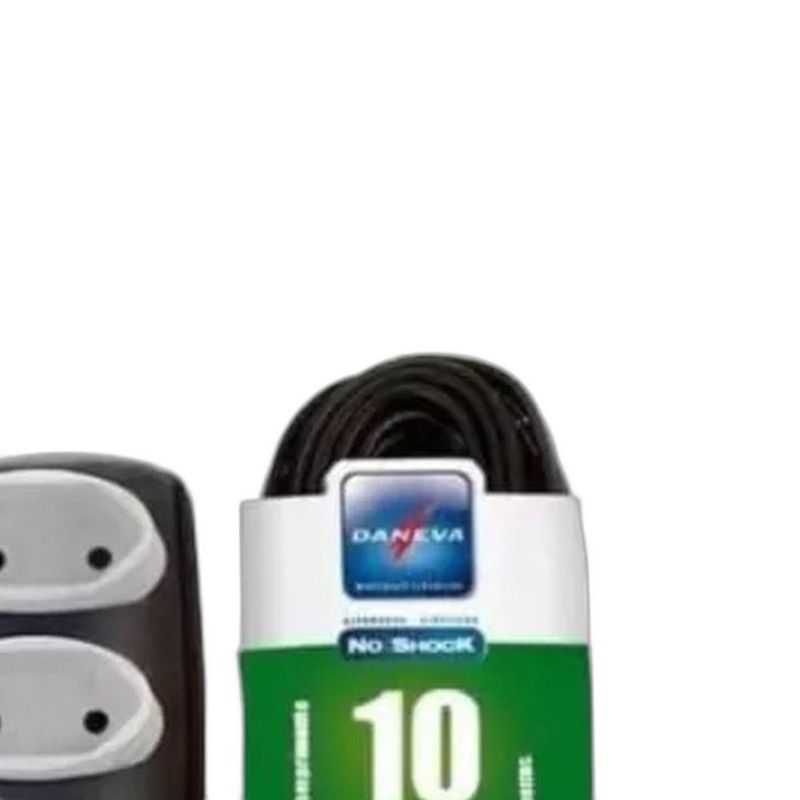 Extensao Daneva No Shock Pl 10m Grafite 2 X 0,75mm
